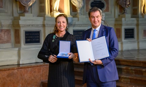 Diana Iljine erhält den Bayerischen Verdienstorden