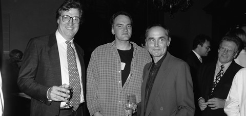 Quentin Tarantino with Michael Verhoeven