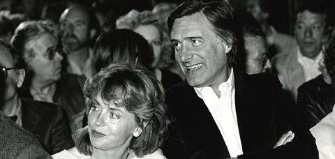 Gisela Schneeberger and Helmut Fischer 