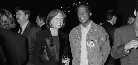 Ulla Rapp with William Greaves