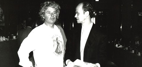 Jean-Jacques Annaud und Hermann Weigl