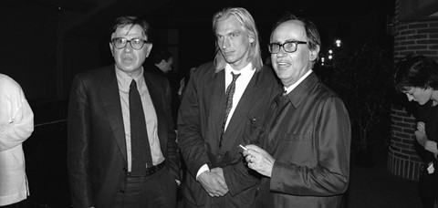The Taviani brothers and Julian Sands