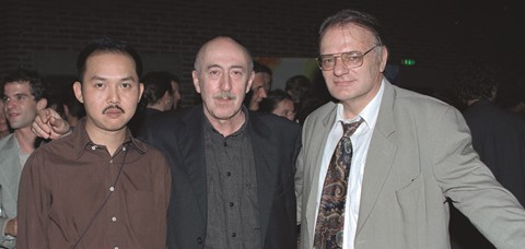 Klaus Eder with Yu Lik Wai and Otar Iosseliani