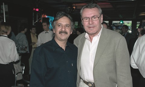 Majid Majidi and Miloš Forman