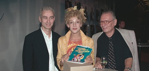 Roland Emmerich, Sissi Perlinger and Wolfgang Längsfeld