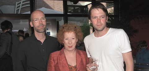 Jakob Claussen, Gloria Burkert and Hans Christian Schmid